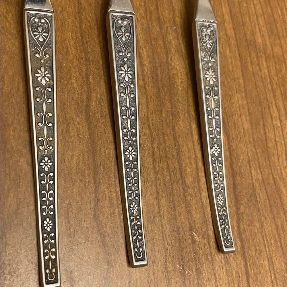 Vintage Riviera Cordova Stainless Serving Set Japan.
